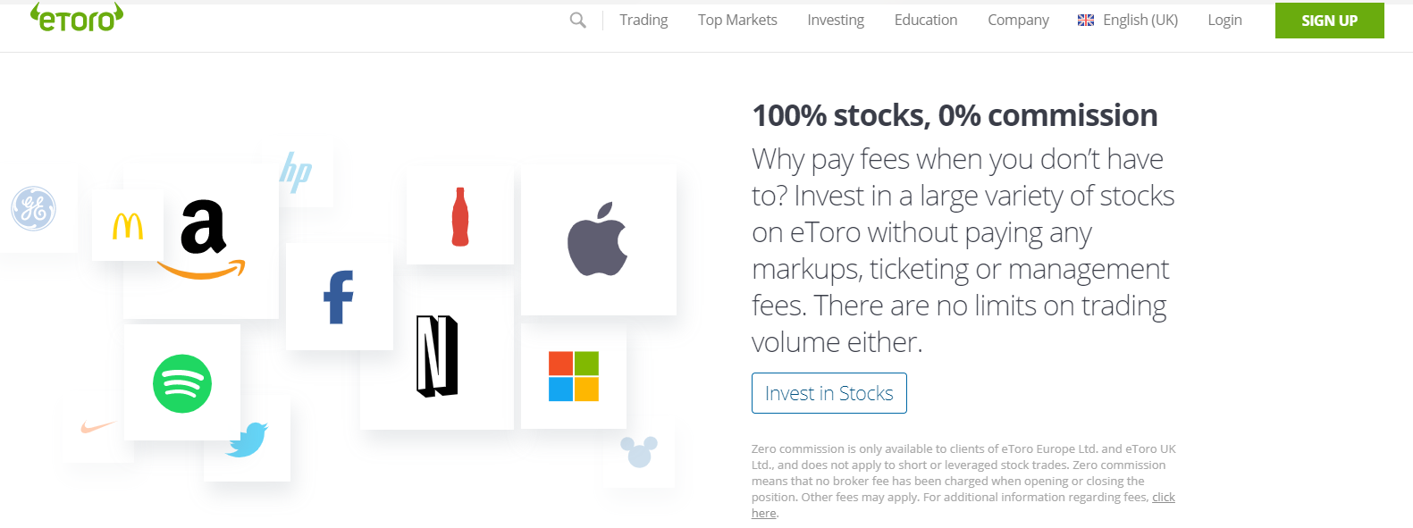 eToro Trading conditions eToro Trading conditions